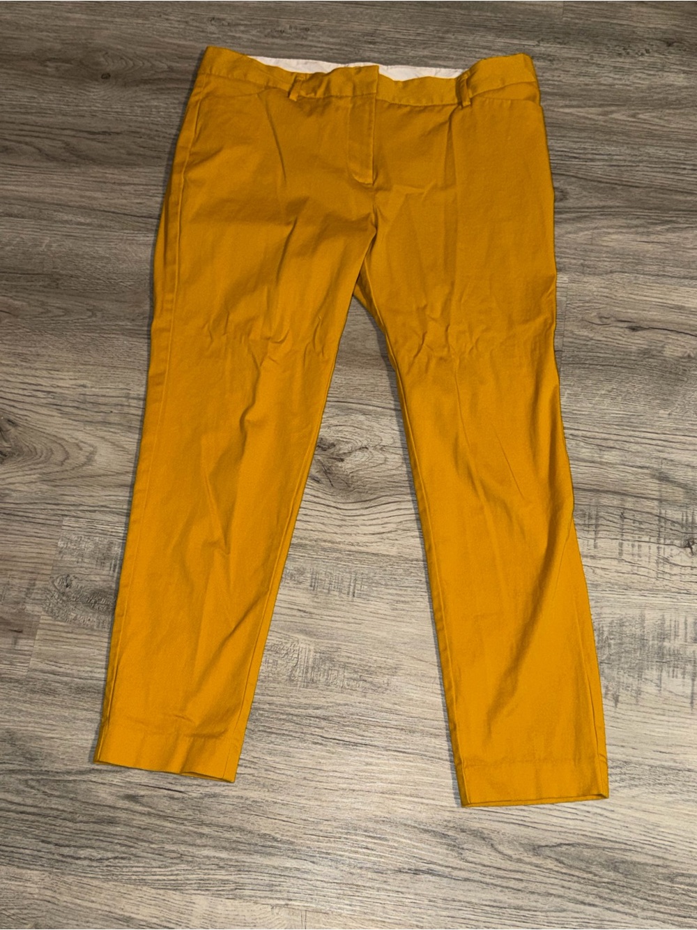 Worthington Slim Fit Mustard Yellow Chinos